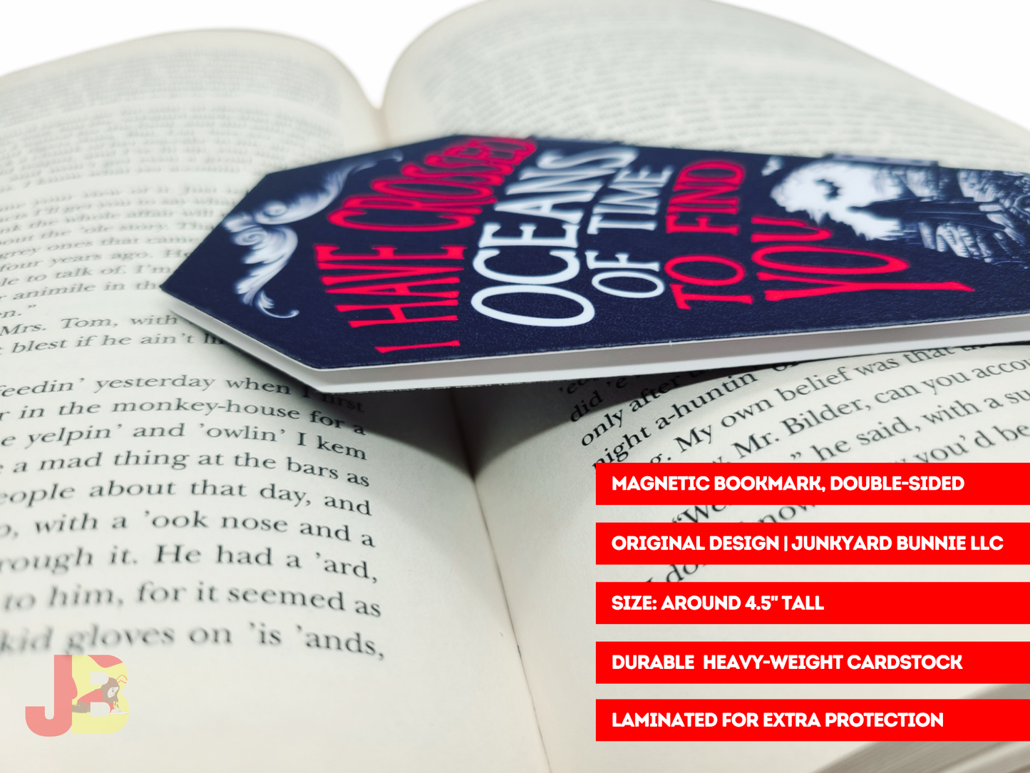 I Have Crossed Oceans of Time to Find You Magnetic Bookmark