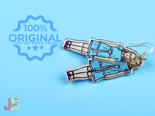 Creepy Grady Twins Acrylic Earrings