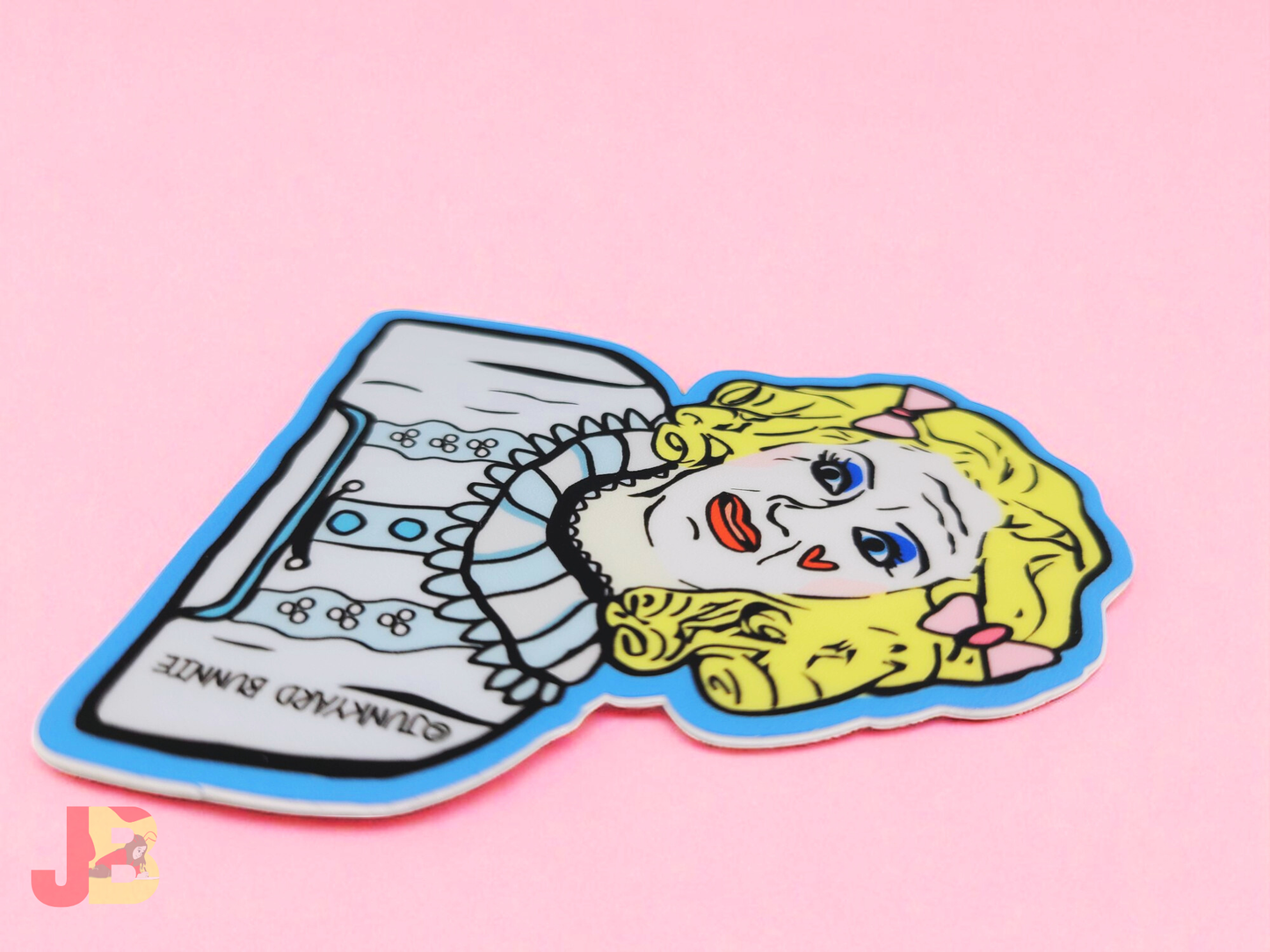 Baby Jane Hudson Horror Movie Vinyl Sticker