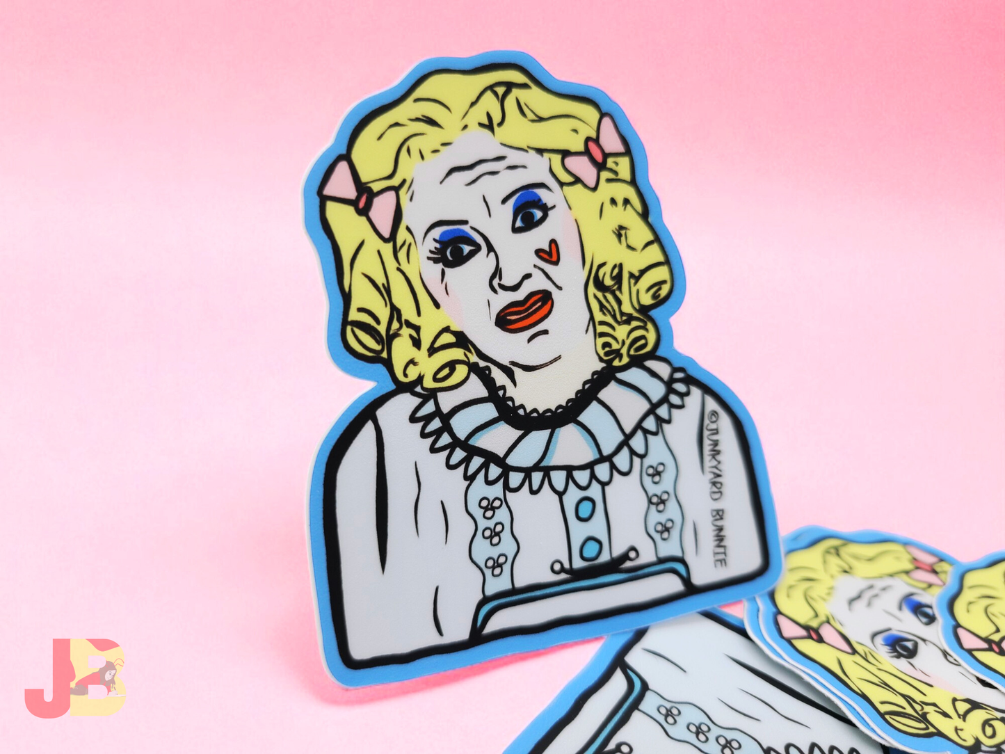 Baby Jane Hudson Horror Movie Vinyl Sticker