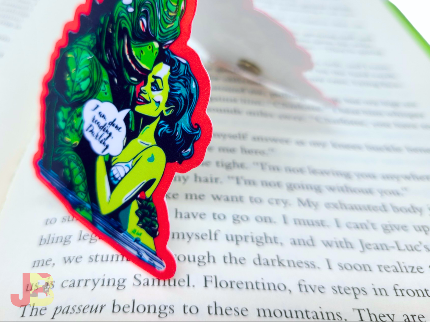 The Creature and His Beauty Magnetic Bookmark
