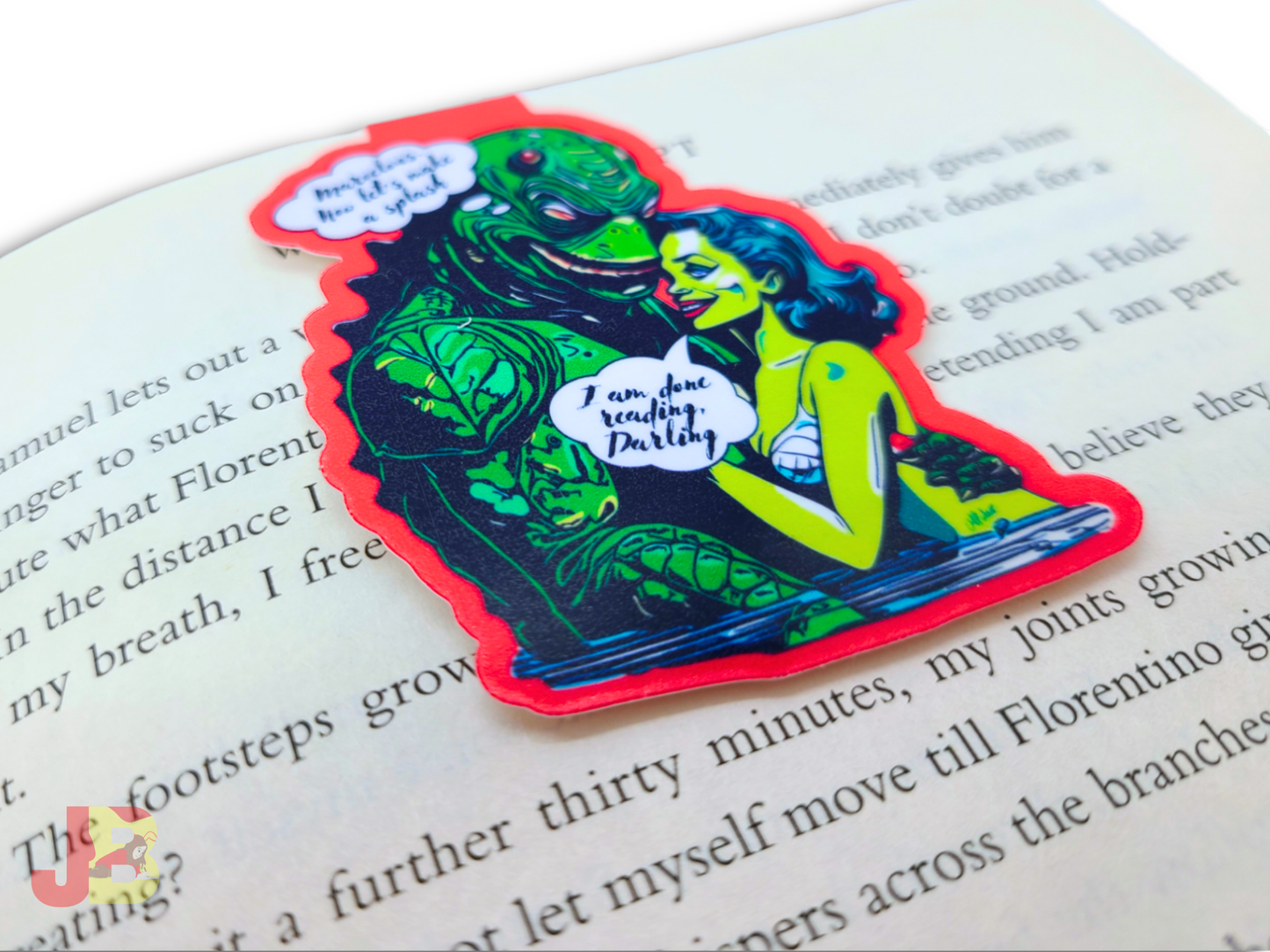 The Creature and His Beauty Magnetic Bookmark
