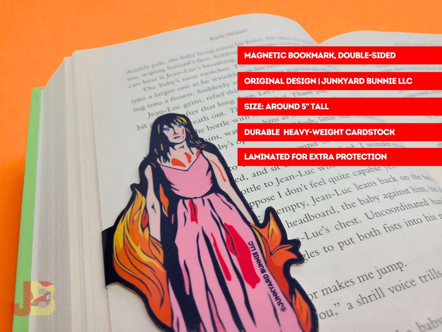 Carrie Magnetic Bookmark