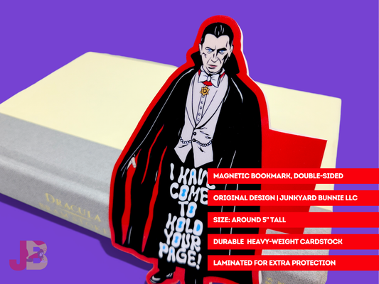Dracula Magnetic Bookmark