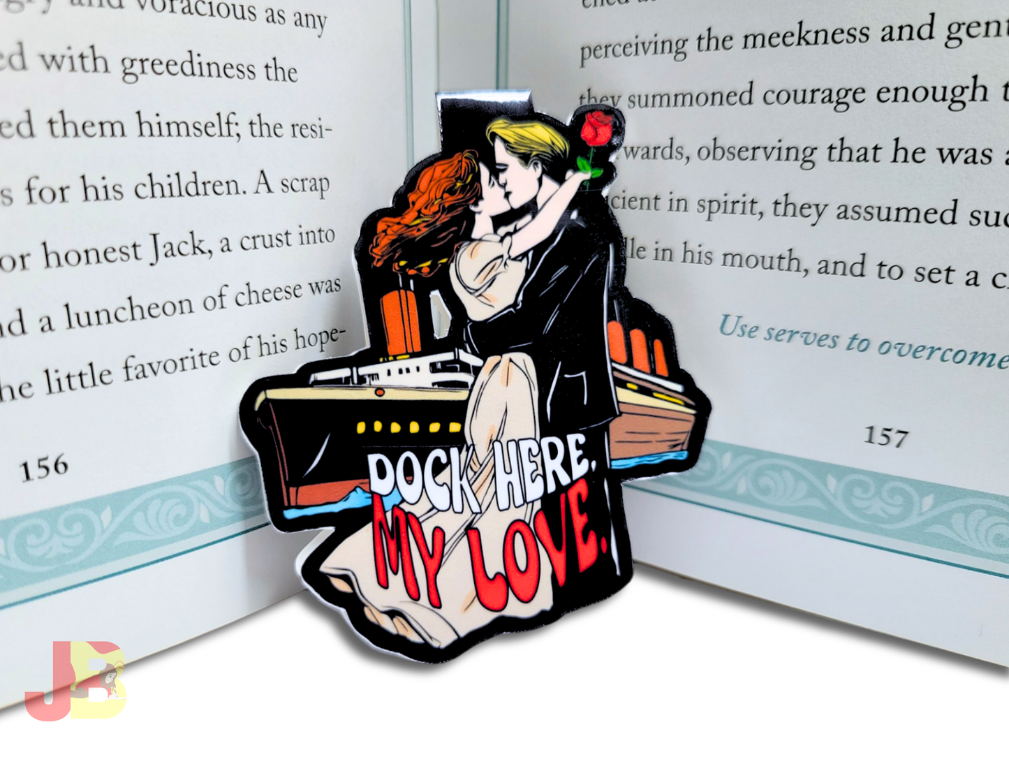 Jack and Rose Magnetic Bookmark