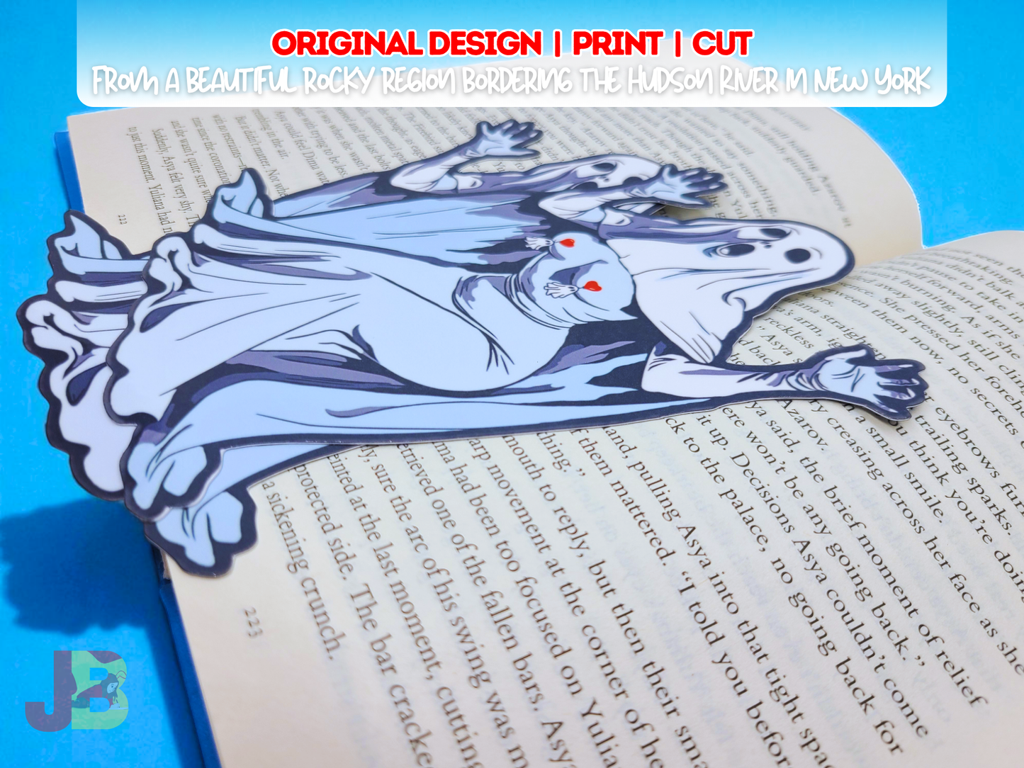 Boo-bie Ghost Bookmark