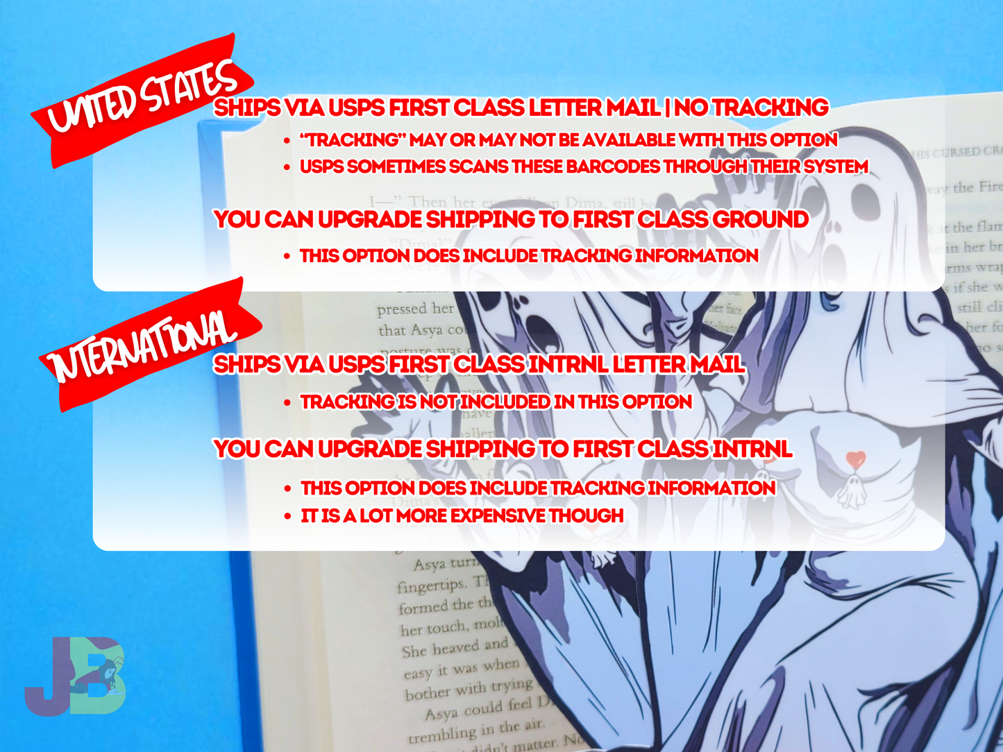 Boo-bie Ghost Bookmark