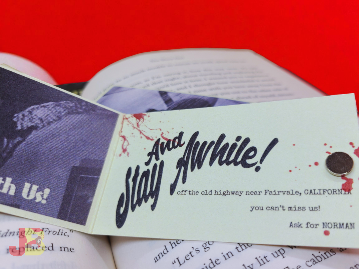 Psycho Magnetic Bookmark
