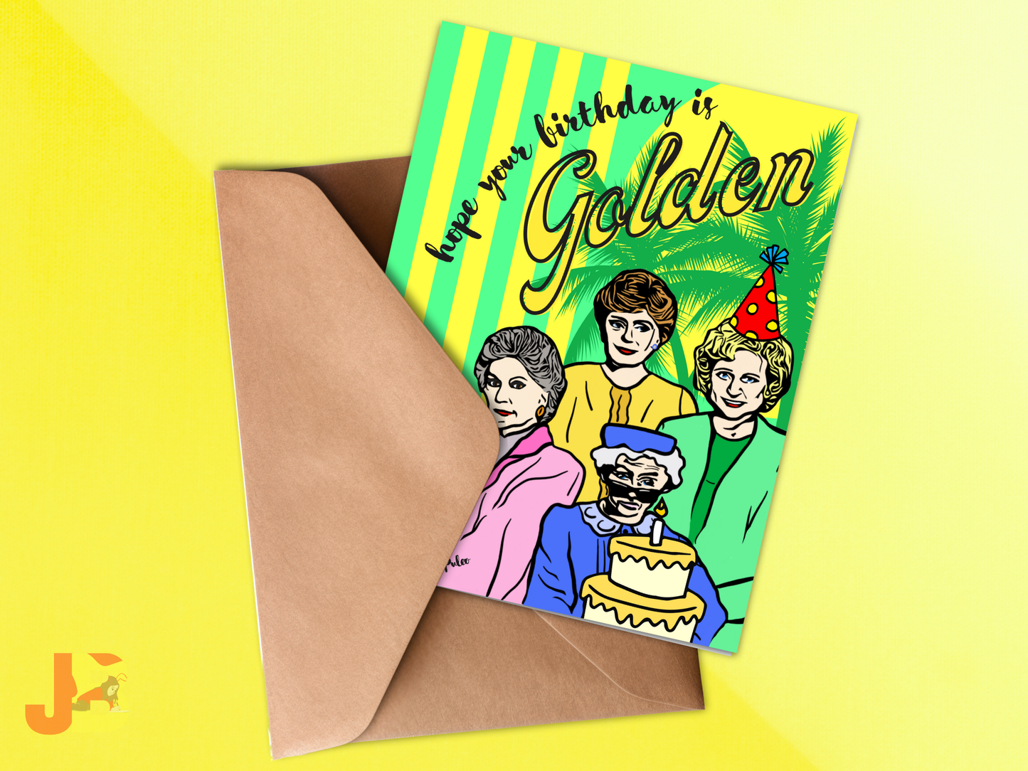 Hope Your Birthday is Golden Birthday Card
