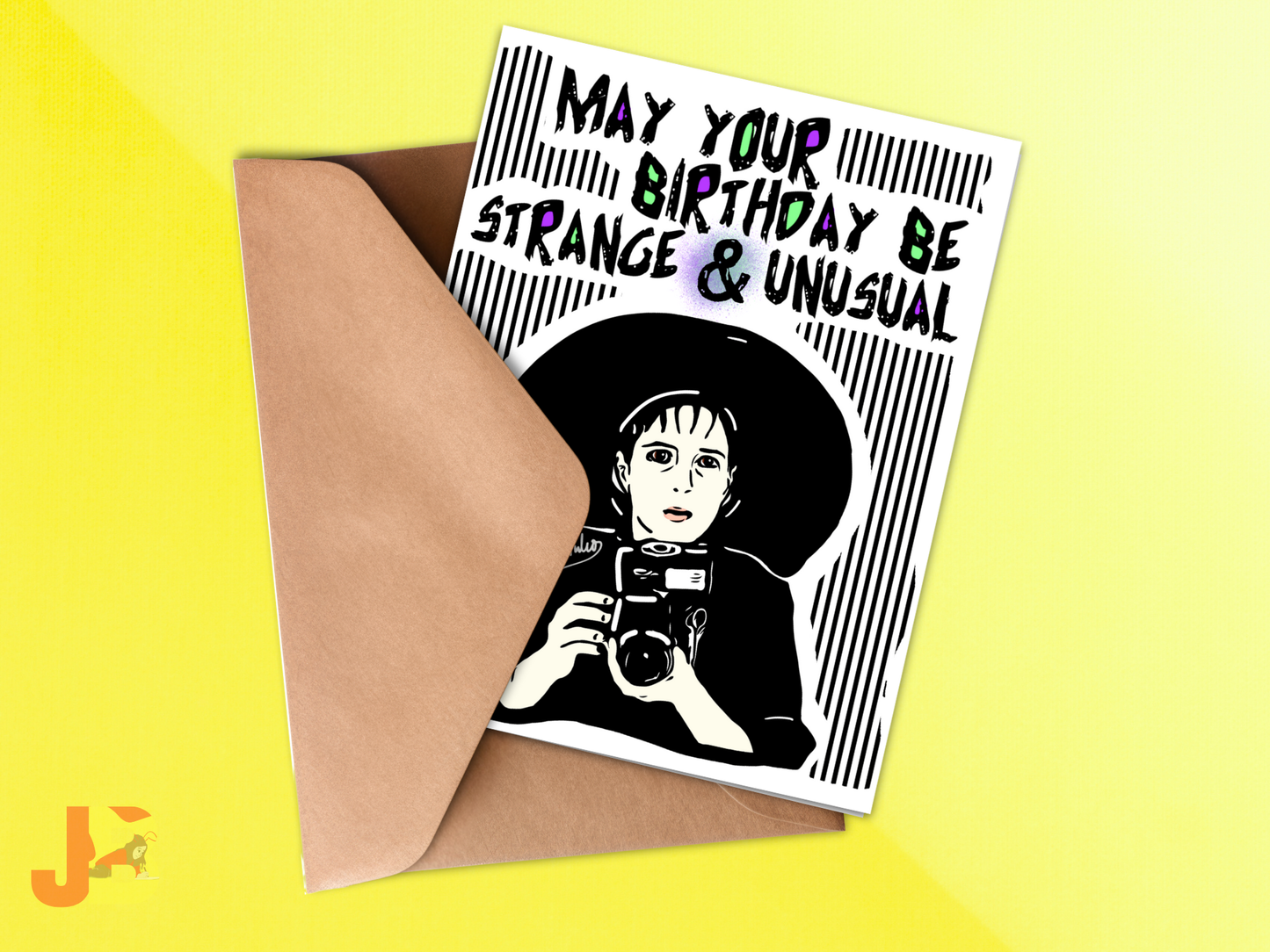 Strange and Unusual Birthday Card