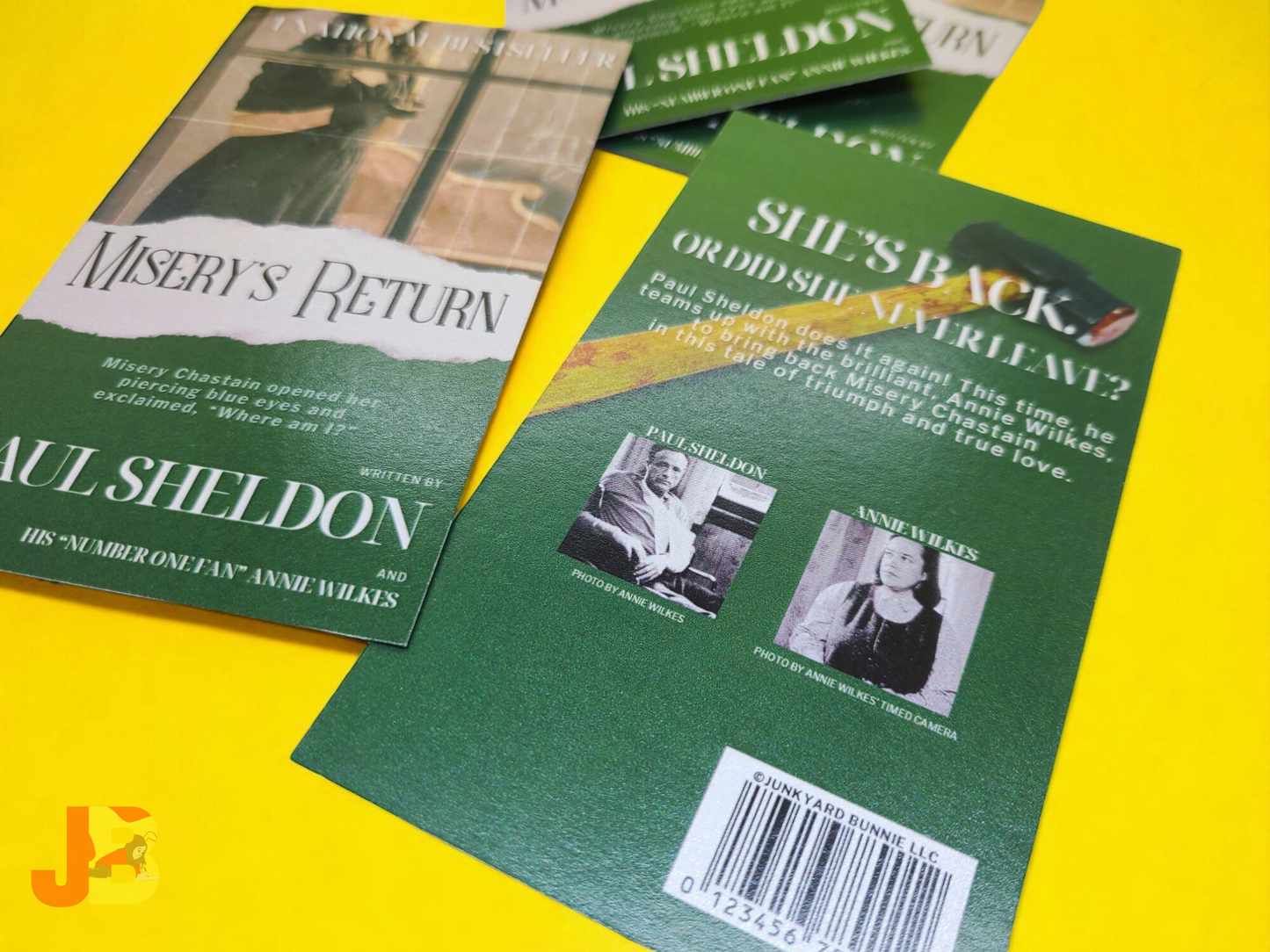 Misery's Return Novel Bookmark