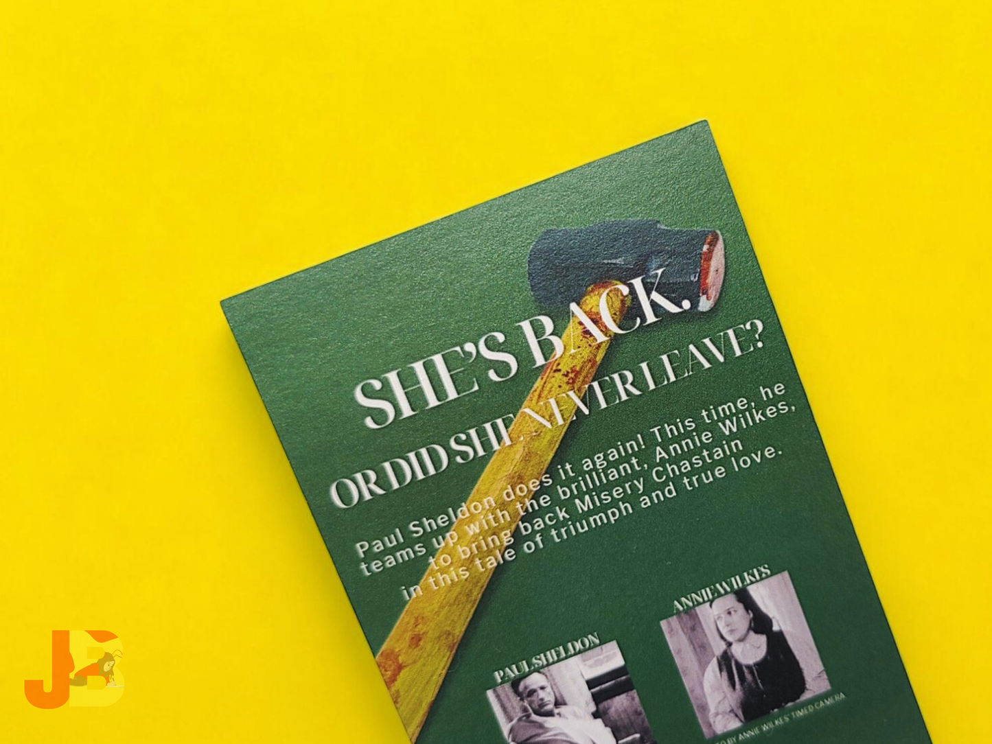 Misery's Return Novel Bookmark