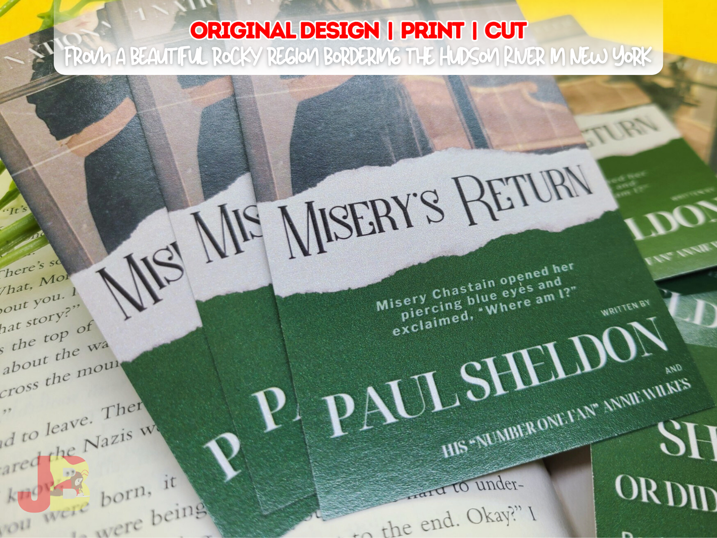 Misery's Return Novel Bookmark