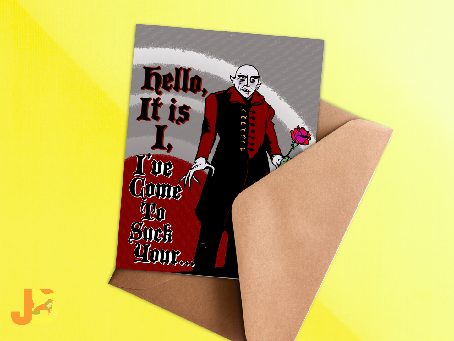 Nosferatu Greeting Card