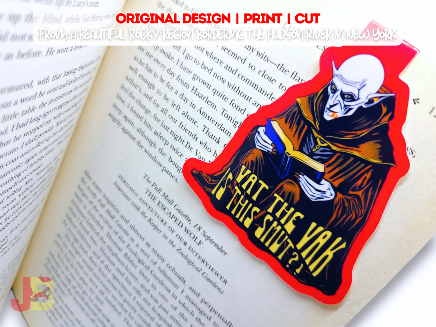 Nosferatu Gothic Horror Magnetic Bookmark