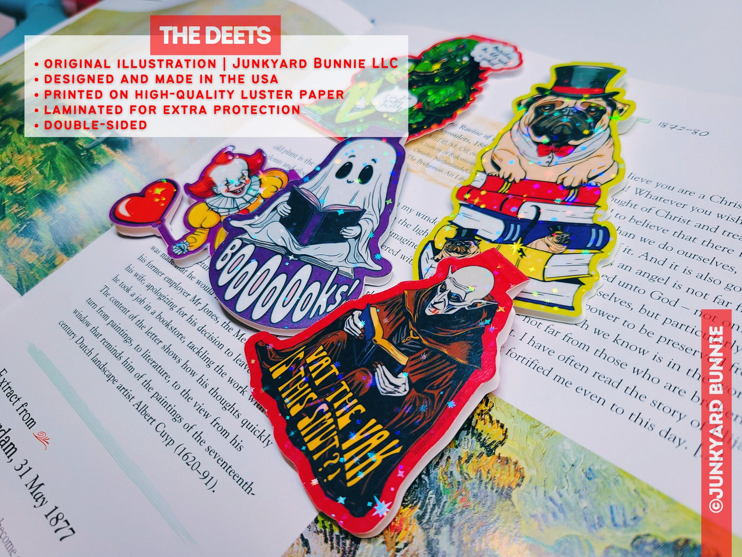 Here's Your Reading Spot Magnetic Bookmark