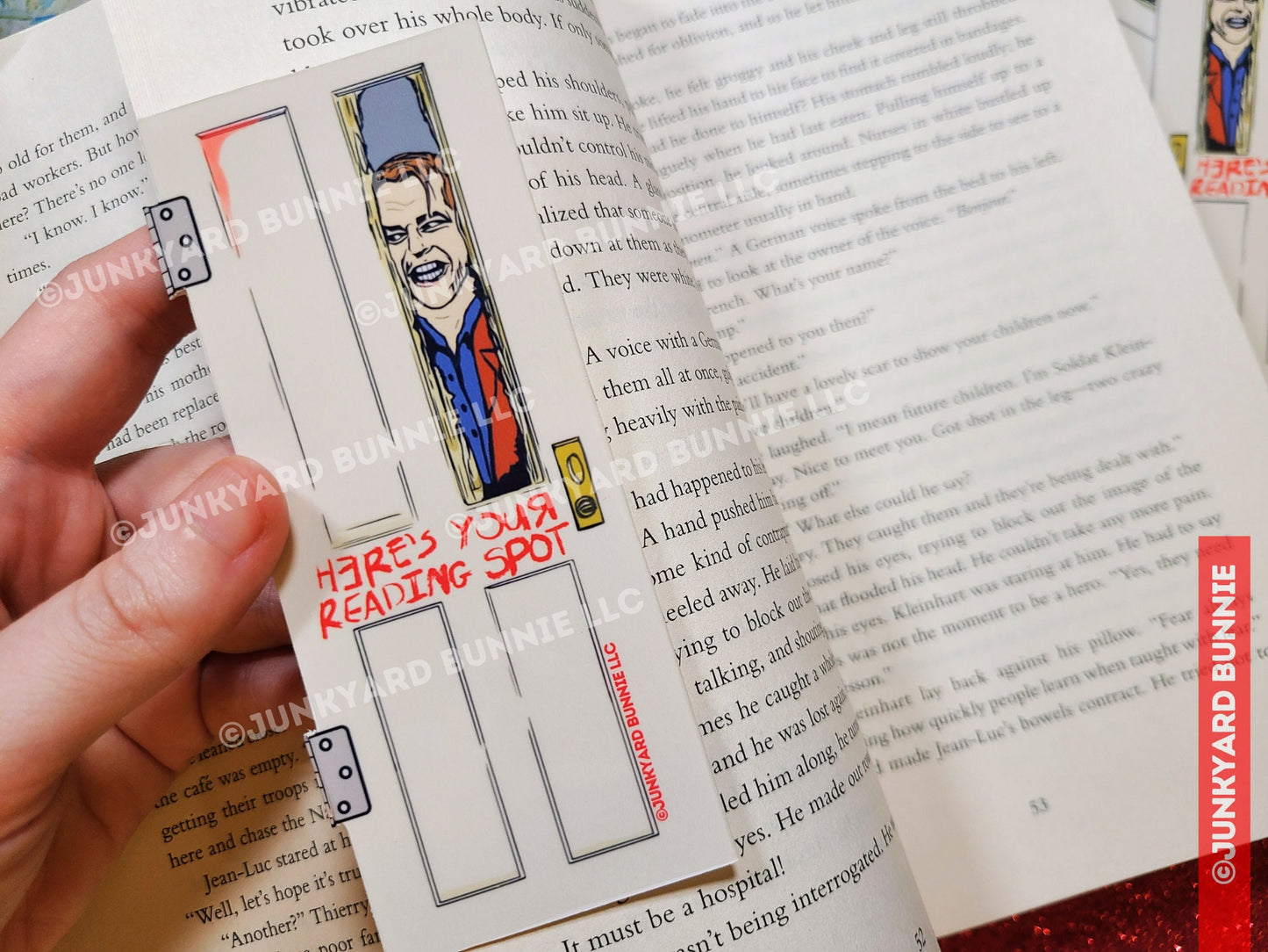Here's Your Reading Spot Magnetic Bookmark