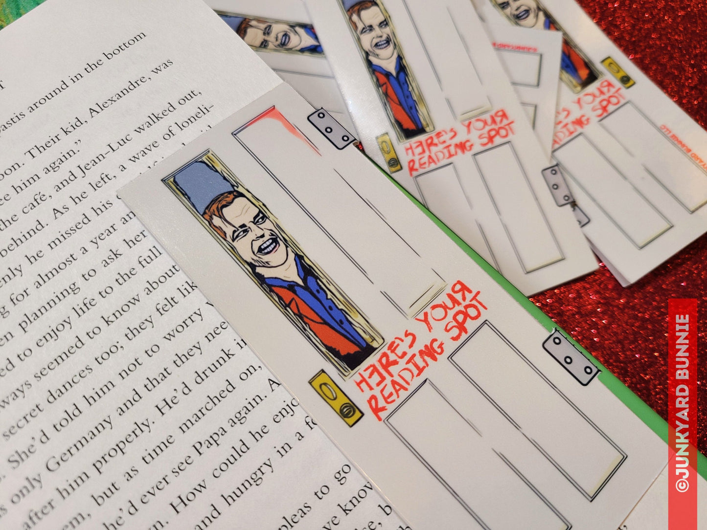 Here's Your Reading Spot Magnetic Bookmark