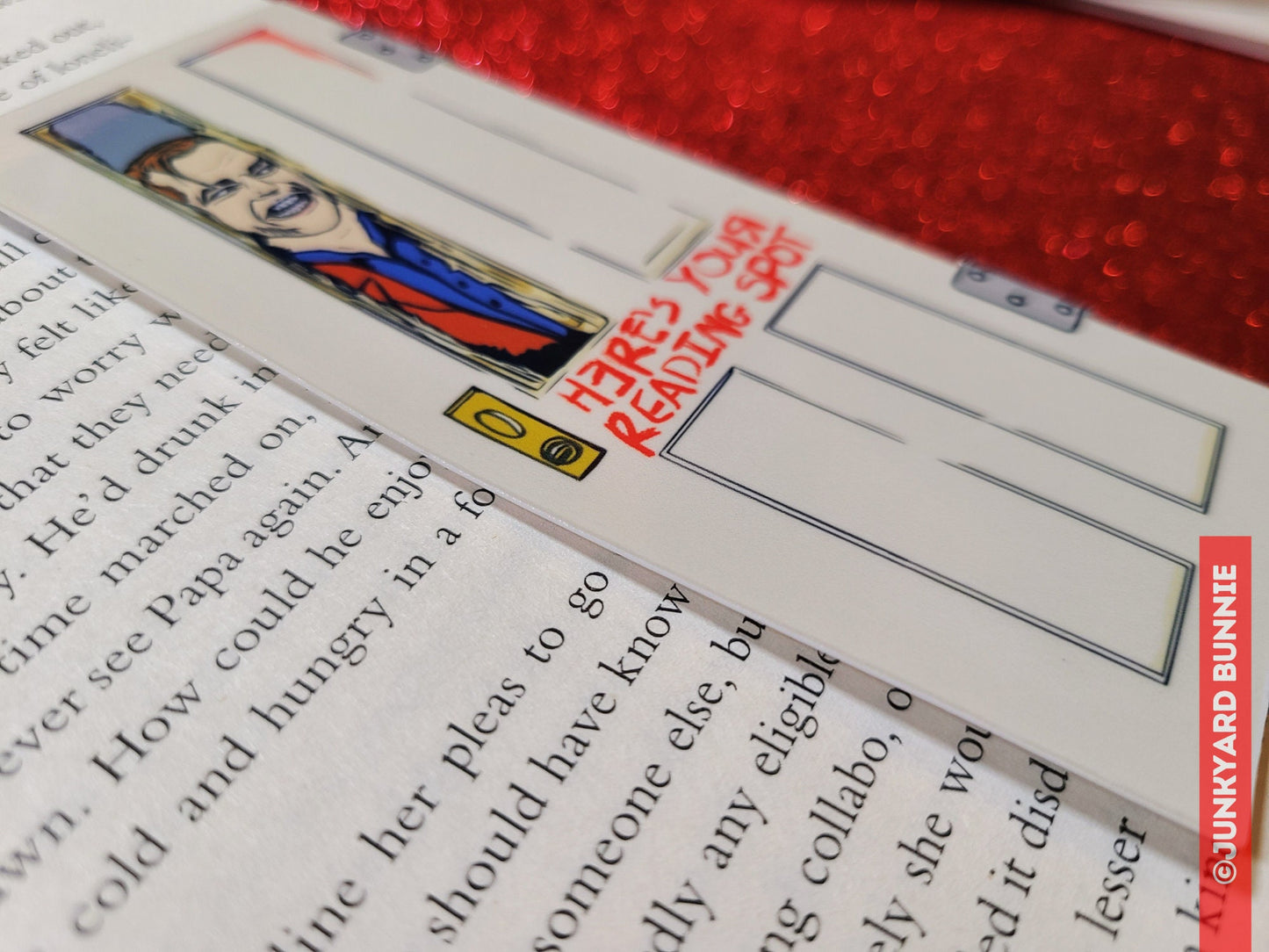 Here's Your Reading Spot Magnetic Bookmark