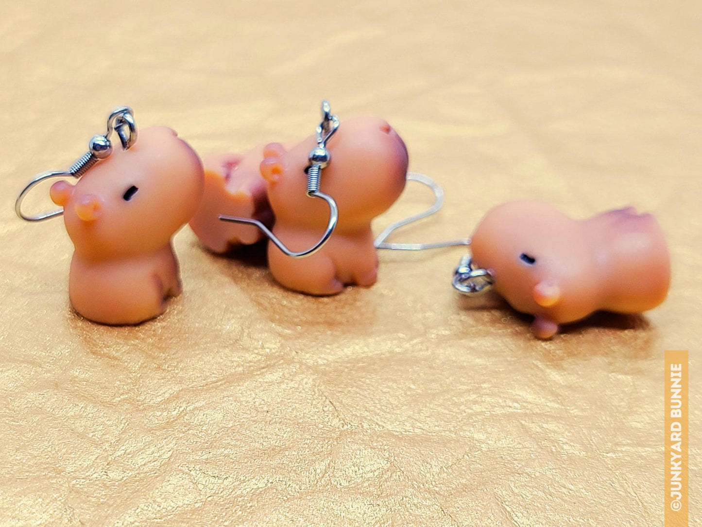 Cute Capybara Earrings