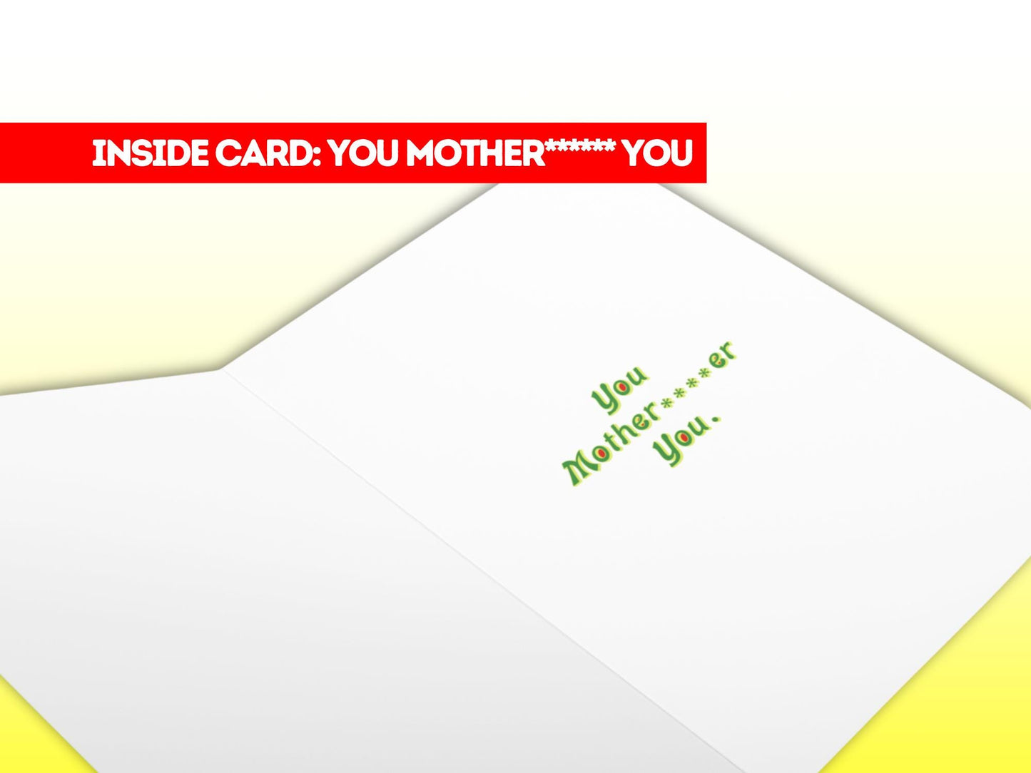 Mrs. DeVito Painting 90s Mobster Movie Birthday Card