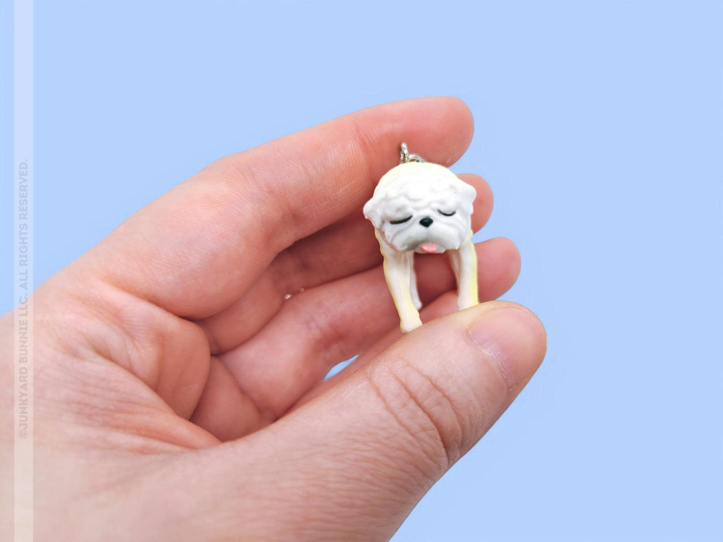 Cute Miniature Pug Earrings