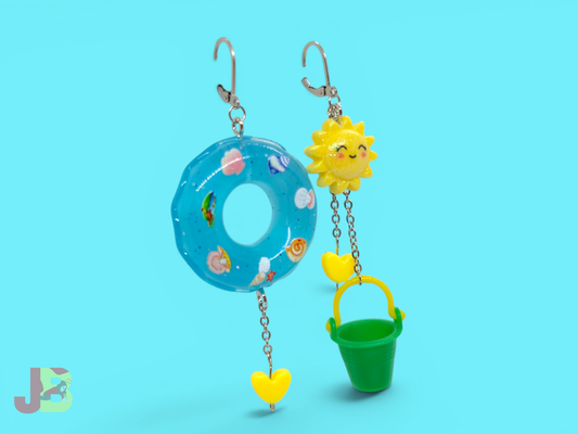 Summer Days Mismatched Earrings