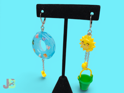 Summer Days Mismatched Earrings