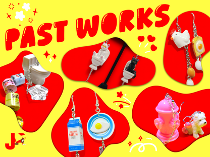 Fried Chicken & Fries Earrings