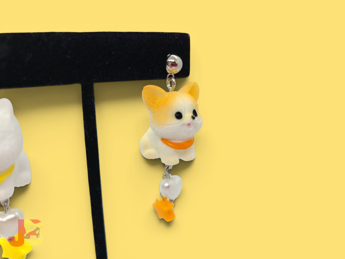 Mismatched Miniature Dog Earrings