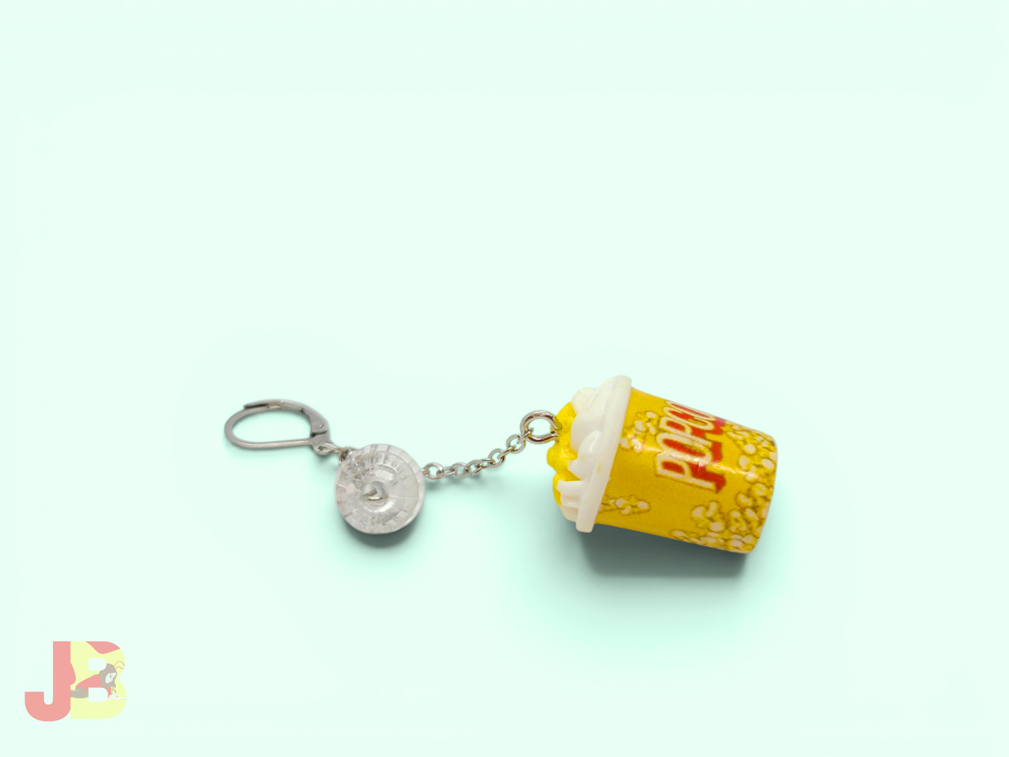 Movie Night Popcorn Earrings