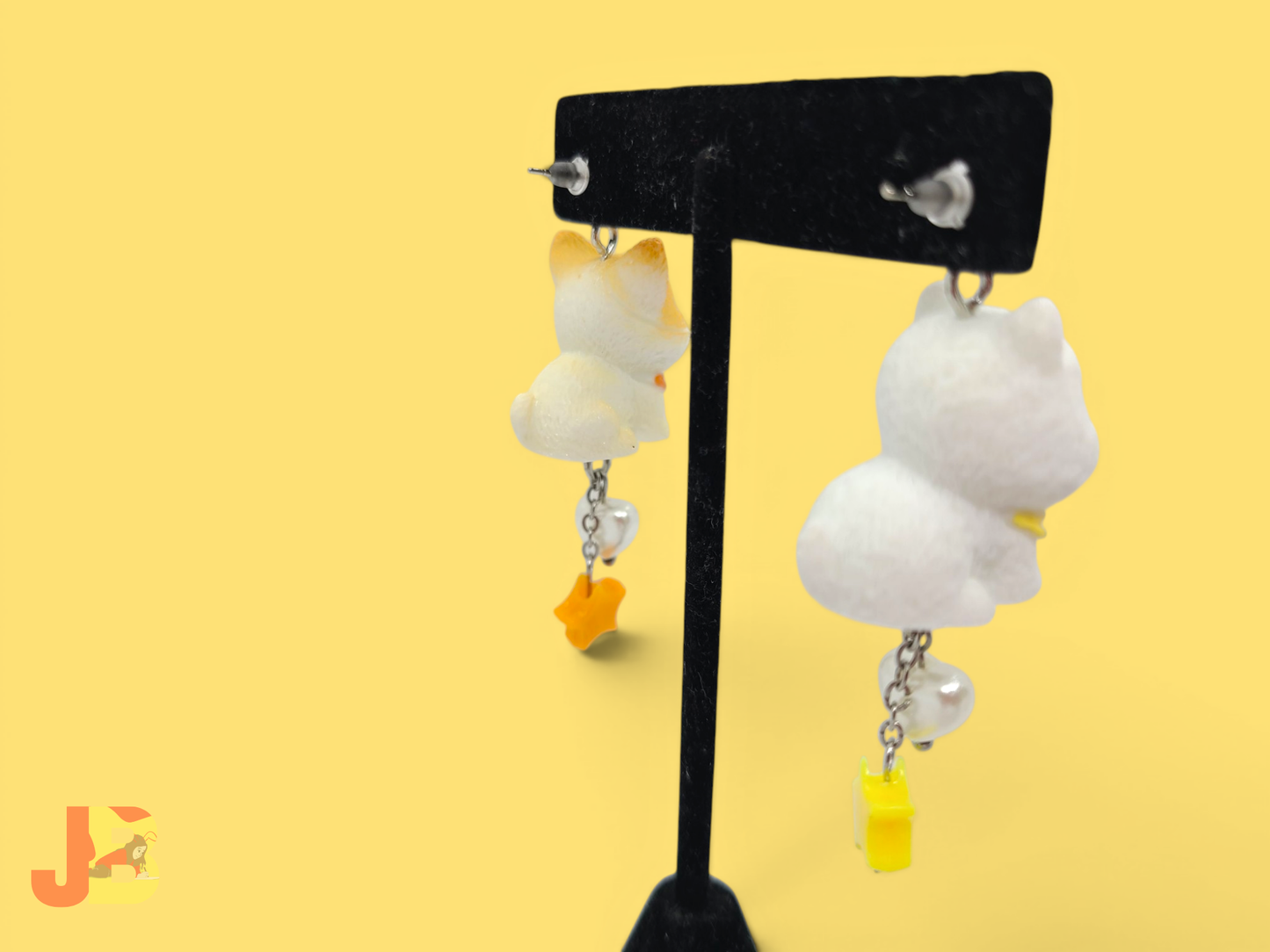 Mismatched Miniature Dog Earrings