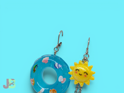 Summer Days Mismatched Earrings