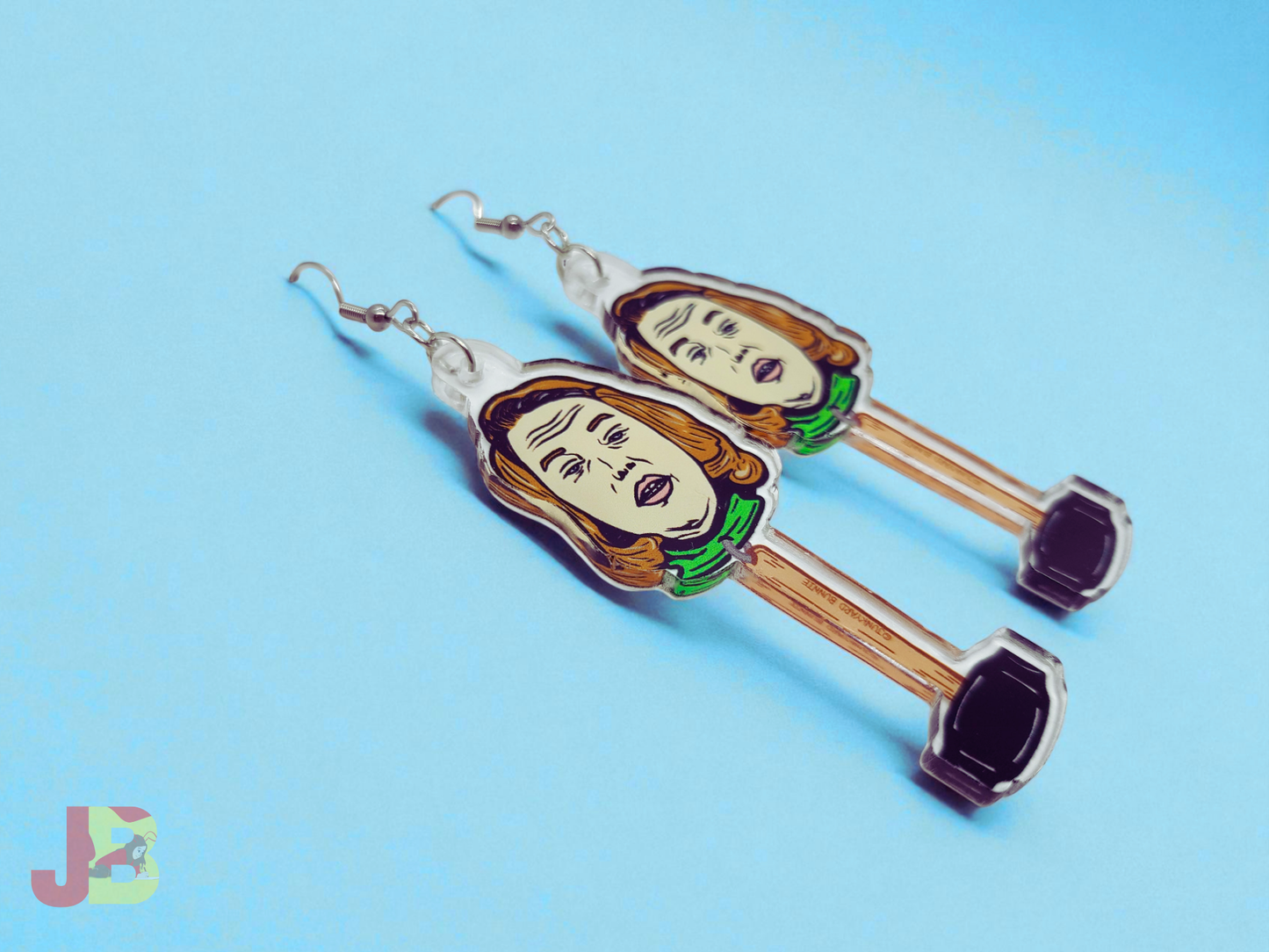 Annie Wilkes Acrylic Earrings