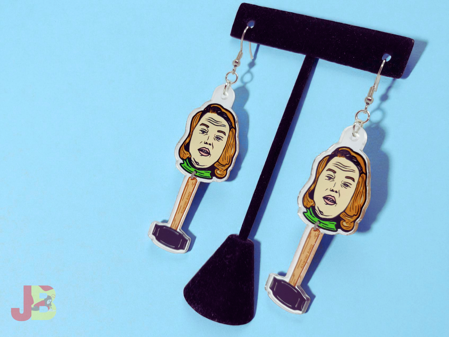 Annie Wilkes Acrylic Earrings