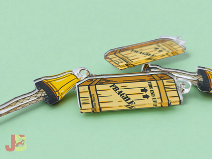 Leg Lamp Acrylic Earrings