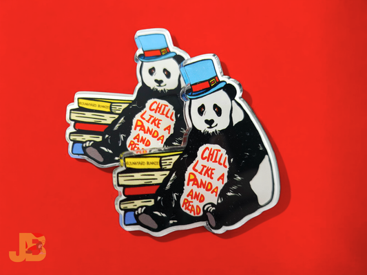 Bookish Panda Acrylic Panda