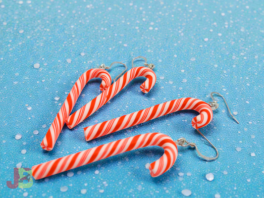 Candy Cane Earrings