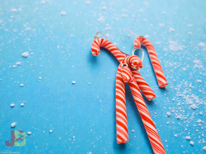 Candy Cane Earrings
