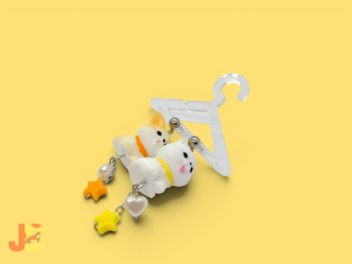Mismatched Miniature Dog Earrings