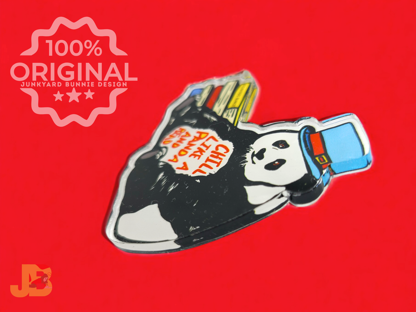 Bookish Panda Acrylic Panda