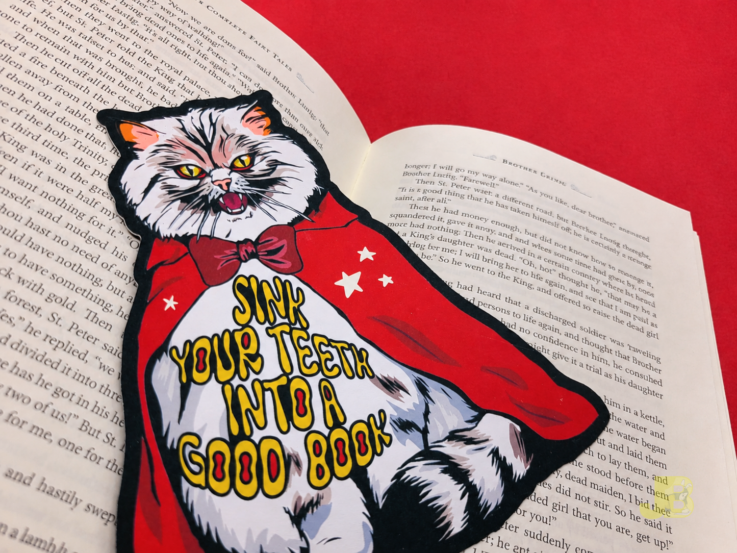 Count Pallas Die-Cut Bookmark