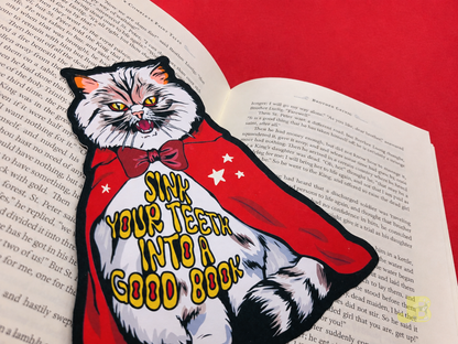 Count Pallas Die-Cut Bookmark