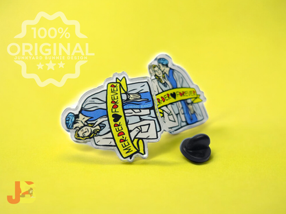 Mer-Der Forever Acrylic Pin