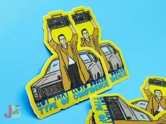 Lloyd Dobler Vinyl Sticker