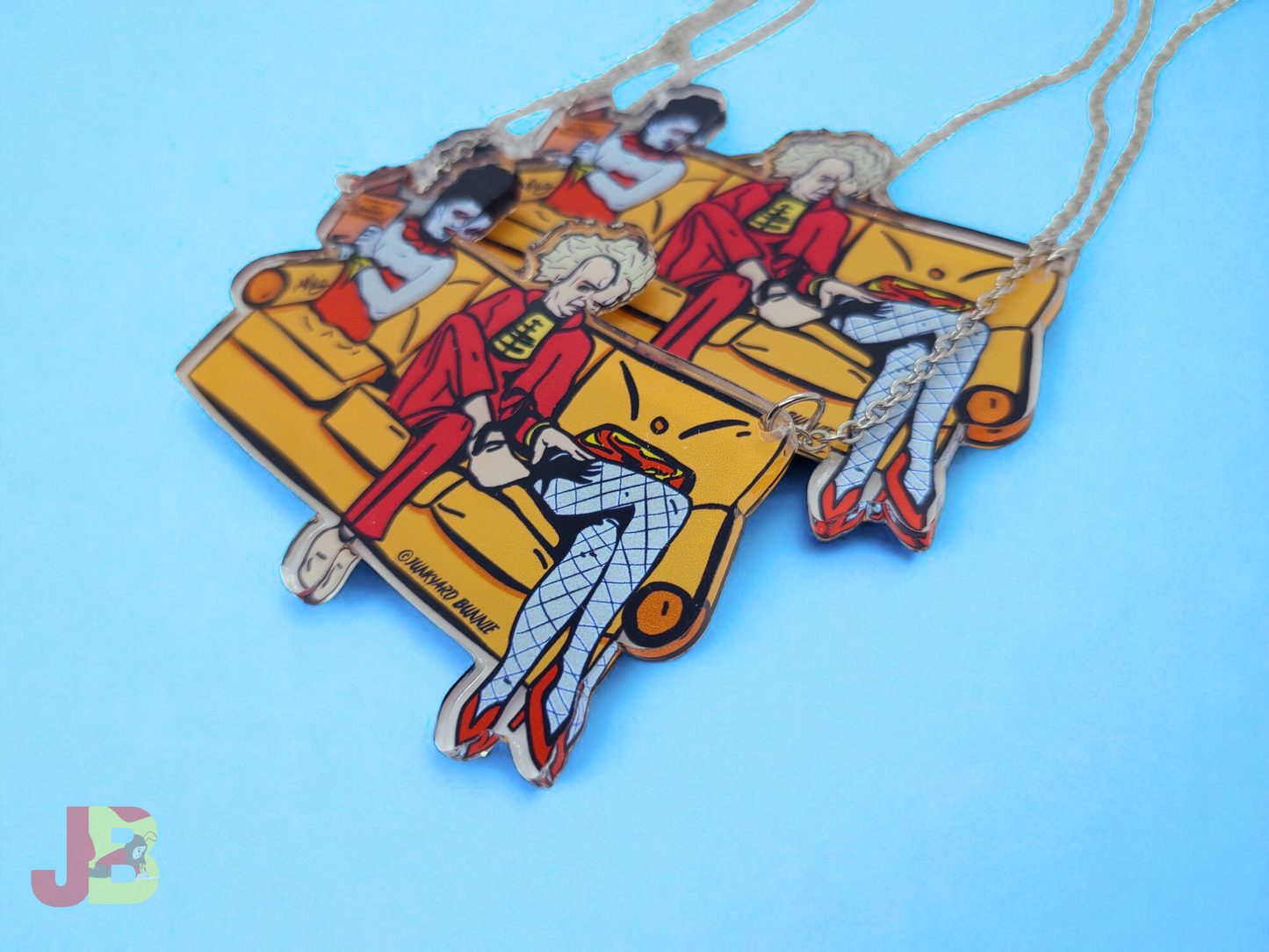 Ghost with the Most Acrylic Necklace