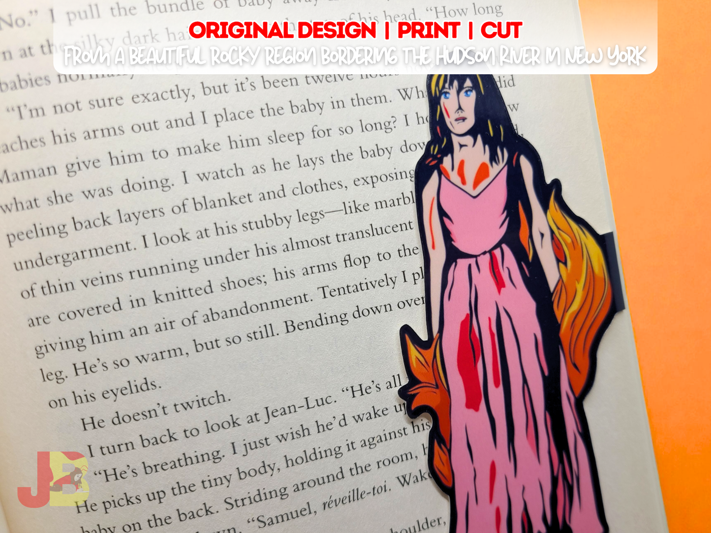 Carrie Magnetic Bookmark