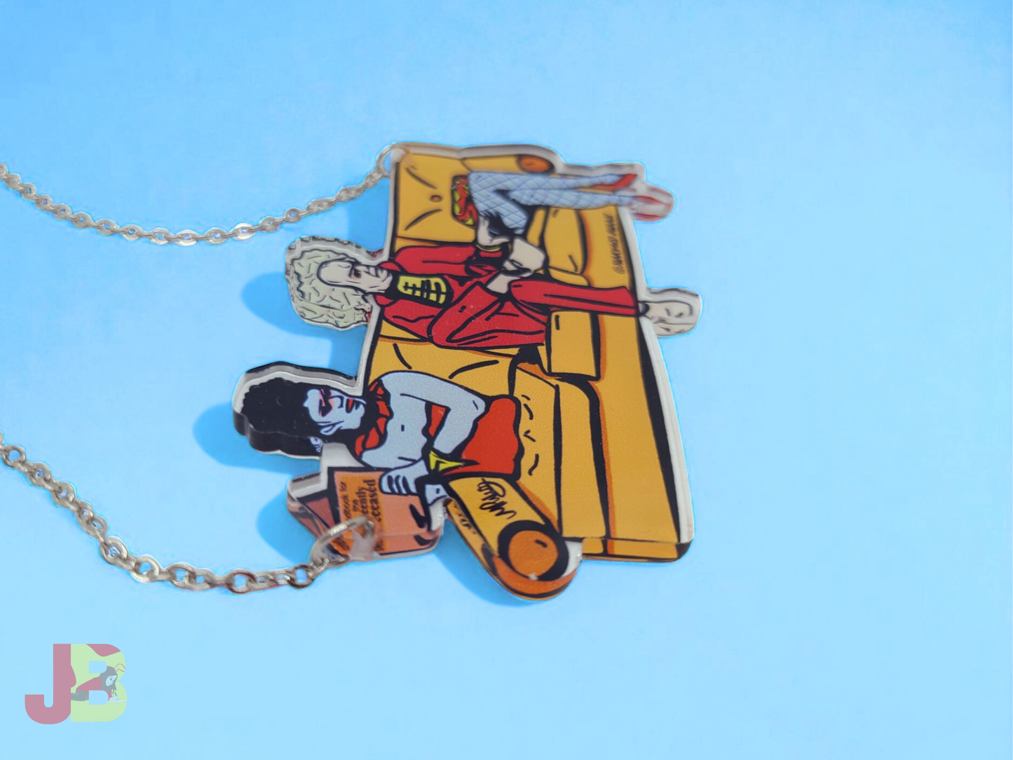 Ghost with the Most Acrylic Necklace