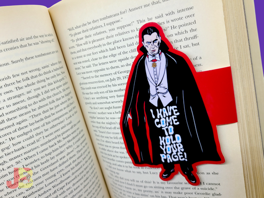 Dracula Magnetic Bookmark