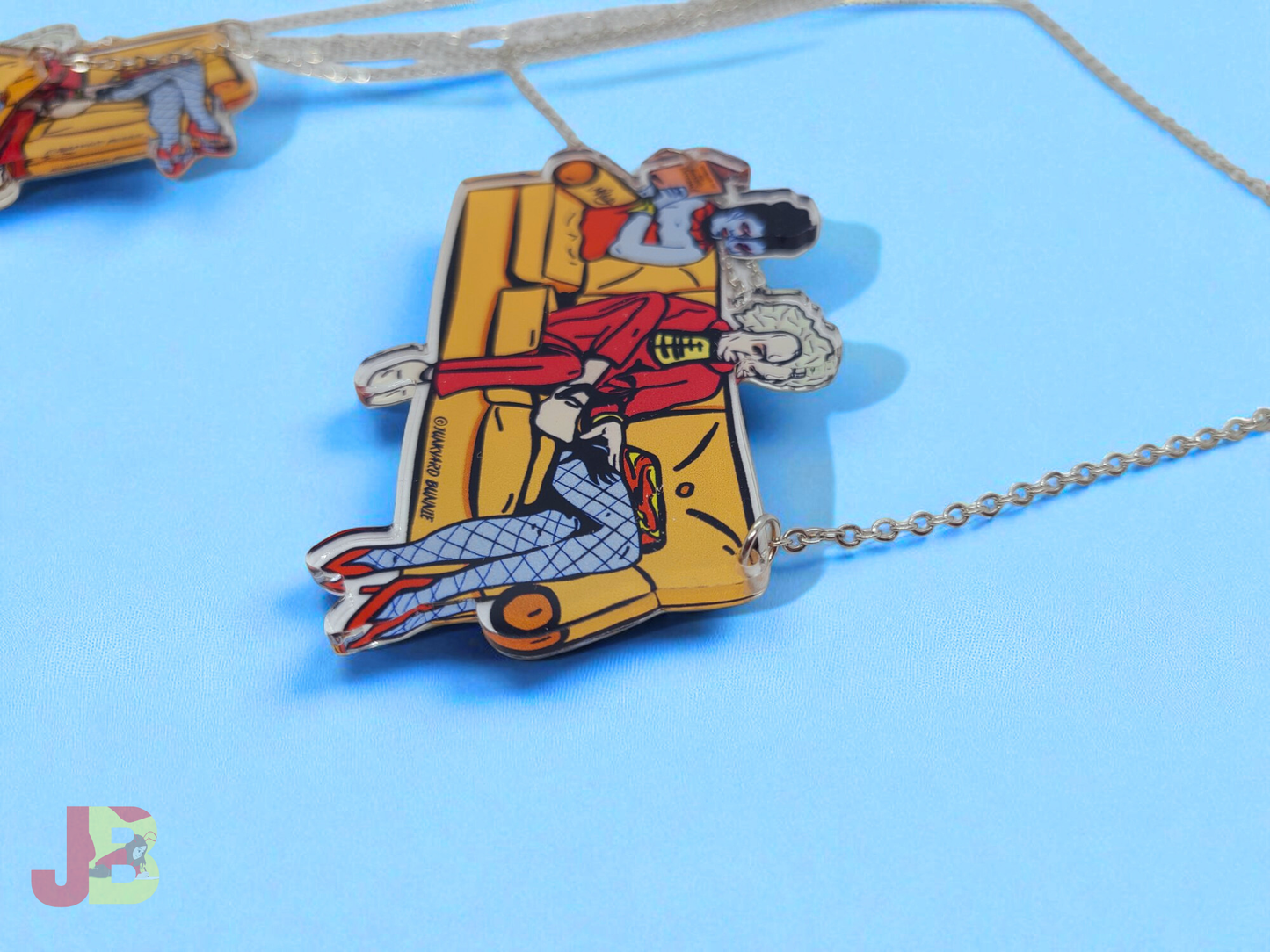 Ghost with the Most Acrylic Necklace